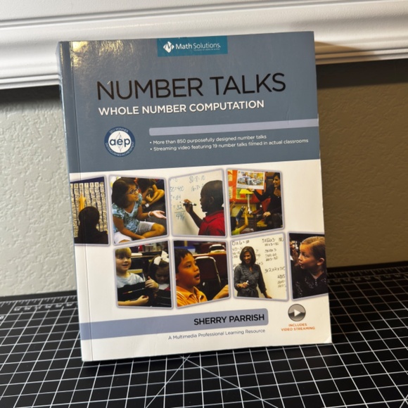 Number Talks Book by Sherry Parish Teacher Math Resource - Picture 2 of 4